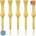 Zivisk Step Down Golf Tees 3-1/4 Inch 100 Count Wooden Natural New. Price: $17.99.