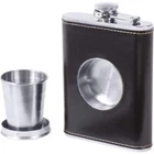 Maxam 6.8OZ Stainless Steel Flask With Built-in Cup New. Price: $24.99.