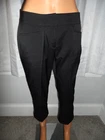 Great Pga Tour Size 4 Black Cropped UPF50 Moisture Wicking Pants Women Nwt New. Price: $24.00.
