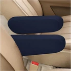 Kewucn 2 Pcs Car Front Seat Armrest Covers, Elastic Fabric Auto Dark Blue New. Price: $9.44.