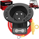 Vyyokmu 48VOLT Golf Cart Club Ds Dc Charger Receptacle With Fuse Black New. Price: $31.70.
