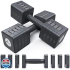 Adjustable Dumbbells Hand Weights Set Sportneer 5 In Adjustment 10 Lb New. Price: $121.08.