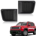 Front Bumper Grille Insert Pair For 15-18 Jeep Renegade Lh Rh New. Price: $26.59.