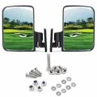 10L0L Golf Cart Side Mirrors, Rear View For Yamaha Club Ezgo Parts New. Price: $16.99.