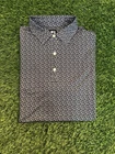 Footjoy Men Performance Stretch Polo Flower Black/grey Large Nwot CG-493 New. Price: $34.99.