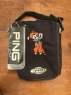 Ping Golf Osu Pistol Pete Valuables Pouch Black Zipper Accessory Bag New. Price: $44.99.