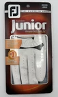 Footjoy Junior Golf Glove White Worn On Left Hand Size Large - New. Price: $12.99.