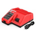 Powilling Rapid Charger Replacement For Mil-waukee M-12 M-18 Lithium New. Price: $33.99.