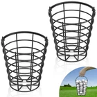 Cartclan 2 Pack Stainless Steel Golf Ball Basket, Standard, Black New. Price: $35.07.