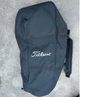 Titleist Golf Travel Bag Cover Black Canvas Padded Ykk Zippers Logo Pre-owned. Price: $82.79.
