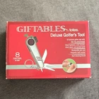 Totes Deluxe Golfer's Multi-tool Silver Key Ring, Cleat Tightener New. Price: $12.87.