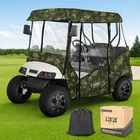 Universal Golf Cart Driving Enclosure For Club Ezgo Txt 2 Passenger,camoufla New. Price: $109.99.