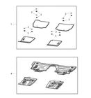2020-2024 Jeep Gladiator All Weather Floor Mats 6LJ75TX7AC2 New. Price: $150.00.