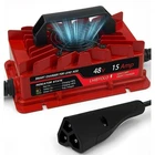 Lhibyolo 48V 15A Golf Cart Battery Charger Ezgo Rxv Txt Club IP67 Red New. Price: $78.99.