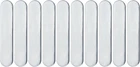 Onlykxy 10PCS Self-adhesive Lead Sheet Add Adjustment Reusable Weighted New. Price: $8.69.