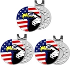 Finger Ten Golf Ball With Hat Clip Markers Assorted Patterns Value Gift New. Price: $17.73.