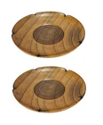 Japanbargain 4103X2, Wooden Saucer Coaster Japanese Zen Style ... New. Price: $17.86.