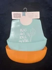 Hudson Baby Infant Silicone Bibs 2 Pc. Veggies Out Peas Kale Vegetables New. Price: $10.75.