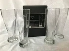 Callaway Golf Etched Pilsner Glasses, Ltd Ed., 16 Oz, Set Of 4, W/ Box New. Price: $37.00.