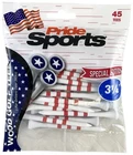 Pridesports 3-1/4" Stars And Stripes Tees, WHITE,PS31445STAR New. Price: $11.98.