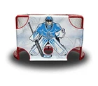 Hockey Shooting Tutor, 5 Precision Targets With Full Goalie Blocker New. Price: $100.00.