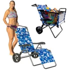 Beach Cart Chair 2 In 1 Turns From To Large Whe New. Price: $117.17.