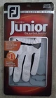 Footjoy Unisex Junior Golf Perfect Fit Lefthanded Glove White Size: Medium New!. Price: $20.00.