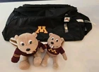 University Of Minnesota Bundle: 2 Goldie Gopher Plush, Id Holder, Golf Shoe Tote Used. Price: $24.00.
