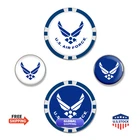 Team Effort Ball Marker Set Military Air Force T0572819 New. Price: $36.49.