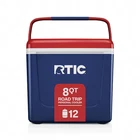 Rtic Road Trip Cooler 8-QUART Hard Insulated Personal Ice Chest Ships Free New. Price: $49.81.
