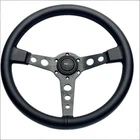 350MM/14INCH Momoo MOD07 Black Edition Deep Dish Leather Sport Steering Wheel New. Price: $65.73.