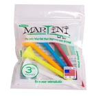 Martini Golf 3-1/4" Durable Plastic Tees 5-PACK (assorted Colors) New. Price: $14.23.