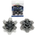 Softspikes Pivix Golf Cleats - Fast Twist 3.0 Gray And Black New. Price: $17.99.