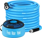 Kohree 50FT Rv Water With Storage Bag, 5/8'' Drinking Hose, No Odor, New. Price: $58.59.