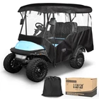 10L0L Golf Enclosure For 4 Passenger Carts 86.6 Inch 600D Waterproof New. Price: $179.18.
