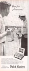 Play Golf With The Masters - Dutch Cigars Perfecto Vtg Magazine Print Ad Used. Price: $14.36.