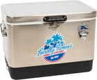 Tommy Bahama 54 Quart Portable Stainless-steel Cooler With Bottle Opener New. Price: $437.11.