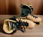 Vintage Fila Urban Style Aggressive Inline Skates Tan Teal Black Size 10.5 Pre-owned. Price: $300.00.