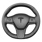 Yeolpise Hand Sewn Steering Wheel Cover,fit For 4-SECTIONS, Black Gray New. Price: $57.35.