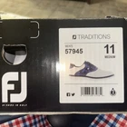 Footjoy Traditions Saddle Golf Shoes White/navy Camo New. Price: $99.00.