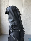 Vessel Golf Lux Cart Ii Bag Cover - Black Pebbled Leather New. Price: $80.00.