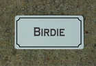 Birdie Metal Sign For Golf Course Country Club Driving Range Pro Shop Bar New. Price: $14.95.