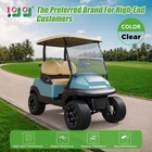 10L0L Golf Cart Windshield For Club Precedent 2004-UP, Clear Folding Down New. Price: $104.50.