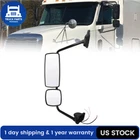 Black Door Mirror Heated W/arm For Freightliner Columbia M2 106 Driver Side Lh New. Price: $131.58.