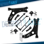 10PC Front Lower Control Arms +ball Joints Kit For Jetta Golf Eos Gti A3 Quattro New. Price: $167.16.