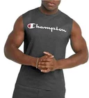 Champion Classic Script Logo Tank Top Muscle Shirt Dark Grey Men's Size GT22H New. Price: $19.99.