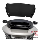 Dark Smoke 9" Wave Windshield Windscreen Air Deflector For Harley Cvo Road New. Price: $103.19.