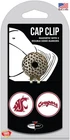 Team Golf Ncaa Washington State Cougars Cap Clip 2 Ball Markers New. Price: $28.99.
