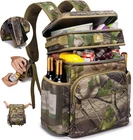 Picnic Backpack Cooler - 54 Cans Large Soft Camo Lunch Bag Insulated New. Price: $66.99.