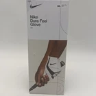 Nike Dura Feel Golf Glove Men's Size Medium-large Left Hand White/black New. Price: $12.92.
